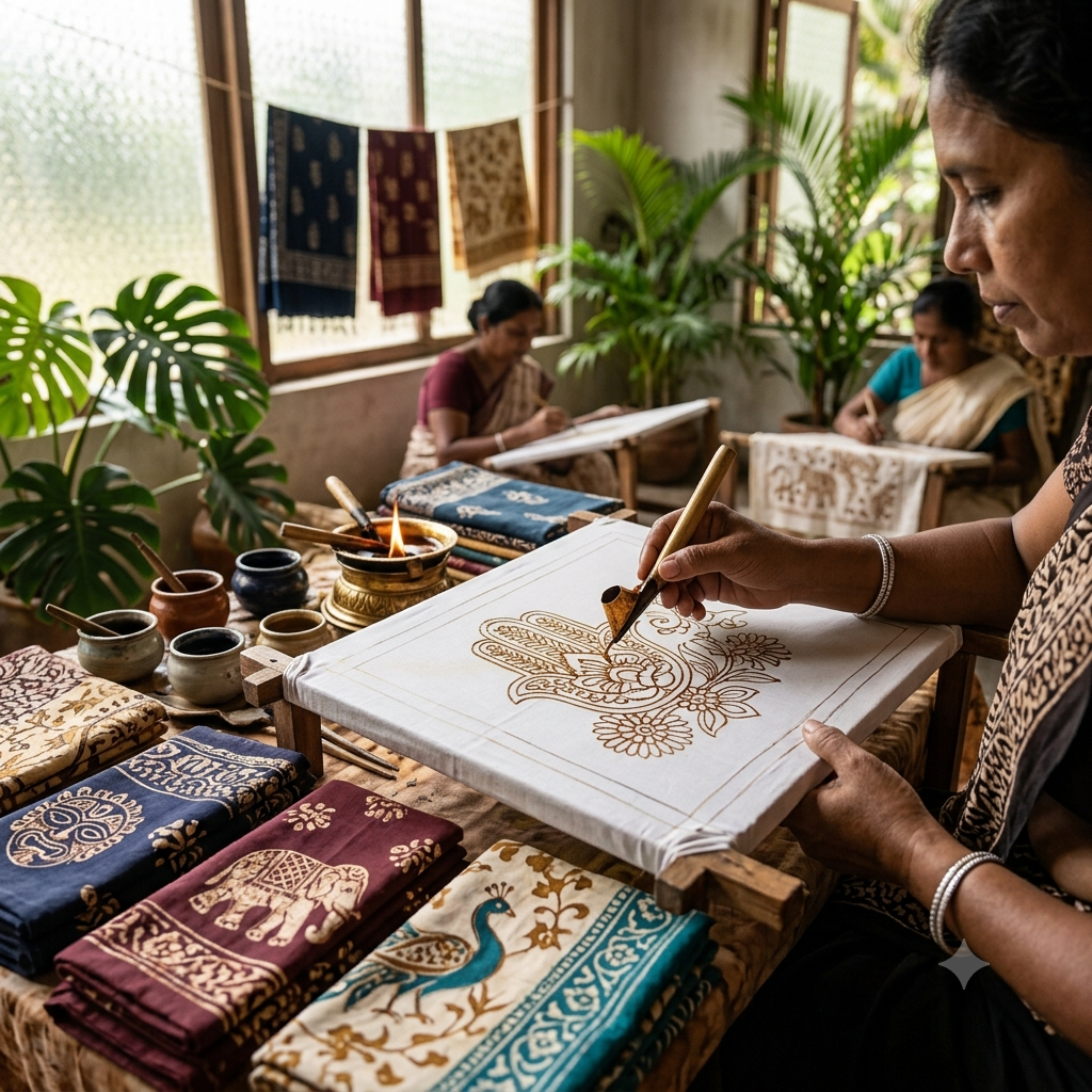 Sri Lankan Batik: History & Traditional Art | Ceylon Culture Vibes