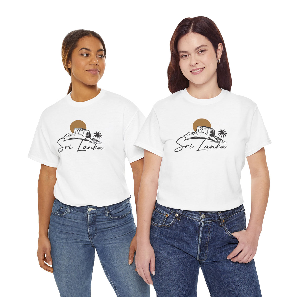 Sri Lanka Unisex T-Shirt  Coastal Travel Souvenir