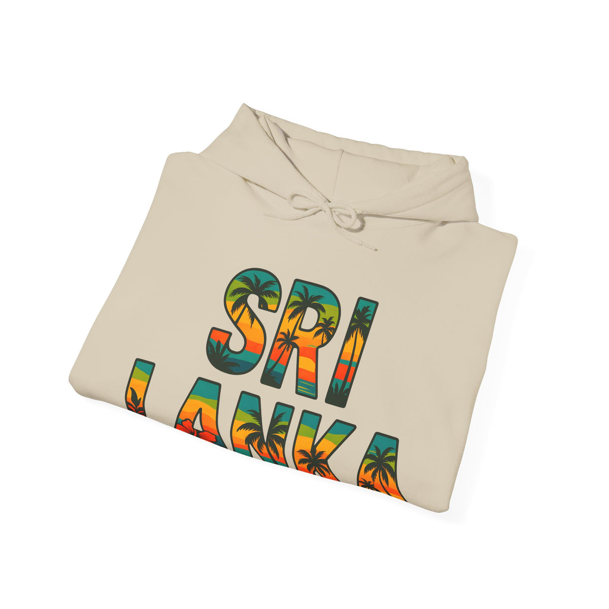 Sri Lanka Tropical Graphic Hoodie | Unisex Heritage Gift
