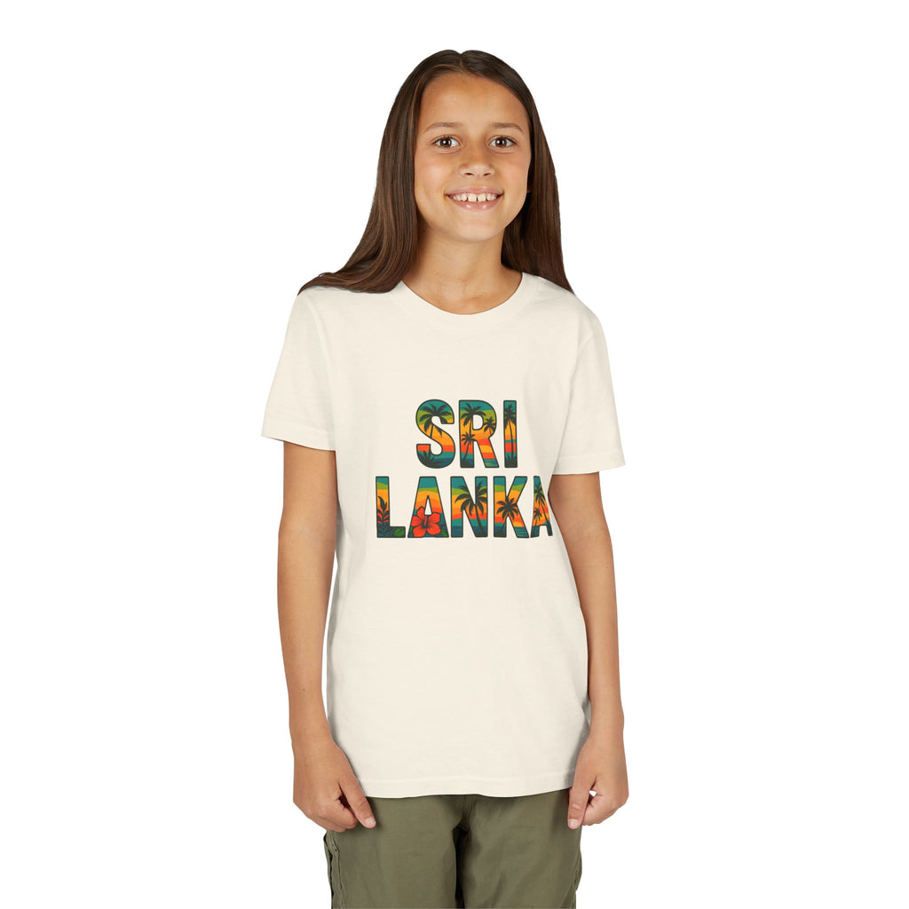 Sri Lanka Tropical Youth T-Shirt | Kids’ Heritage Gift
