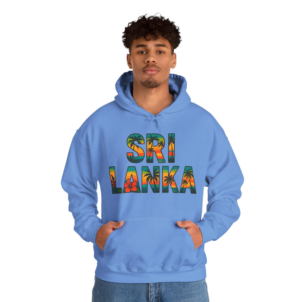 Sri Lanka Tropical Graphic Hoodie | Unisex Heritage Gift