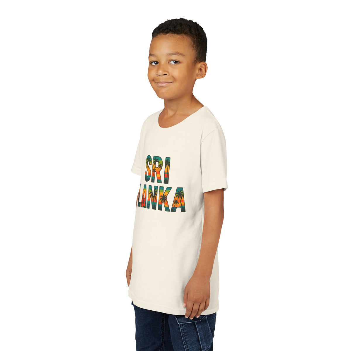 Sri Lanka Tropical Youth T-Shirt | Kids’ Heritage Gift