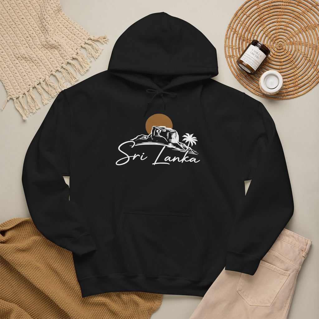 Sri Lanka Sunset Unisex Hoodie Palm Tree Beach Sweatshirt