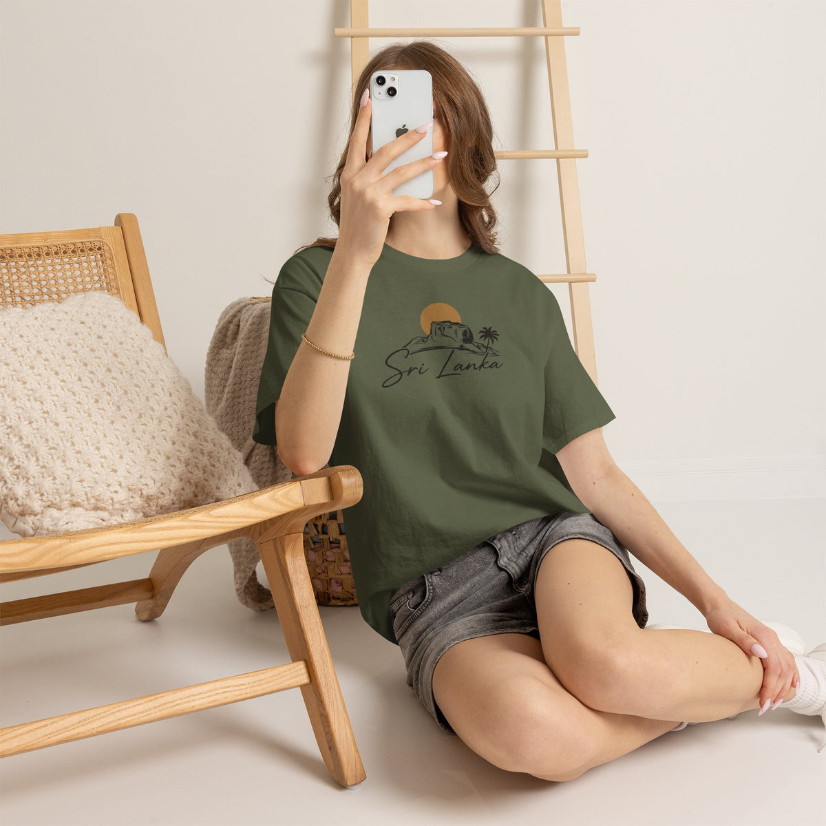 Sri Lanka Unisex T-Shirt  Coastal Travel Souvenir