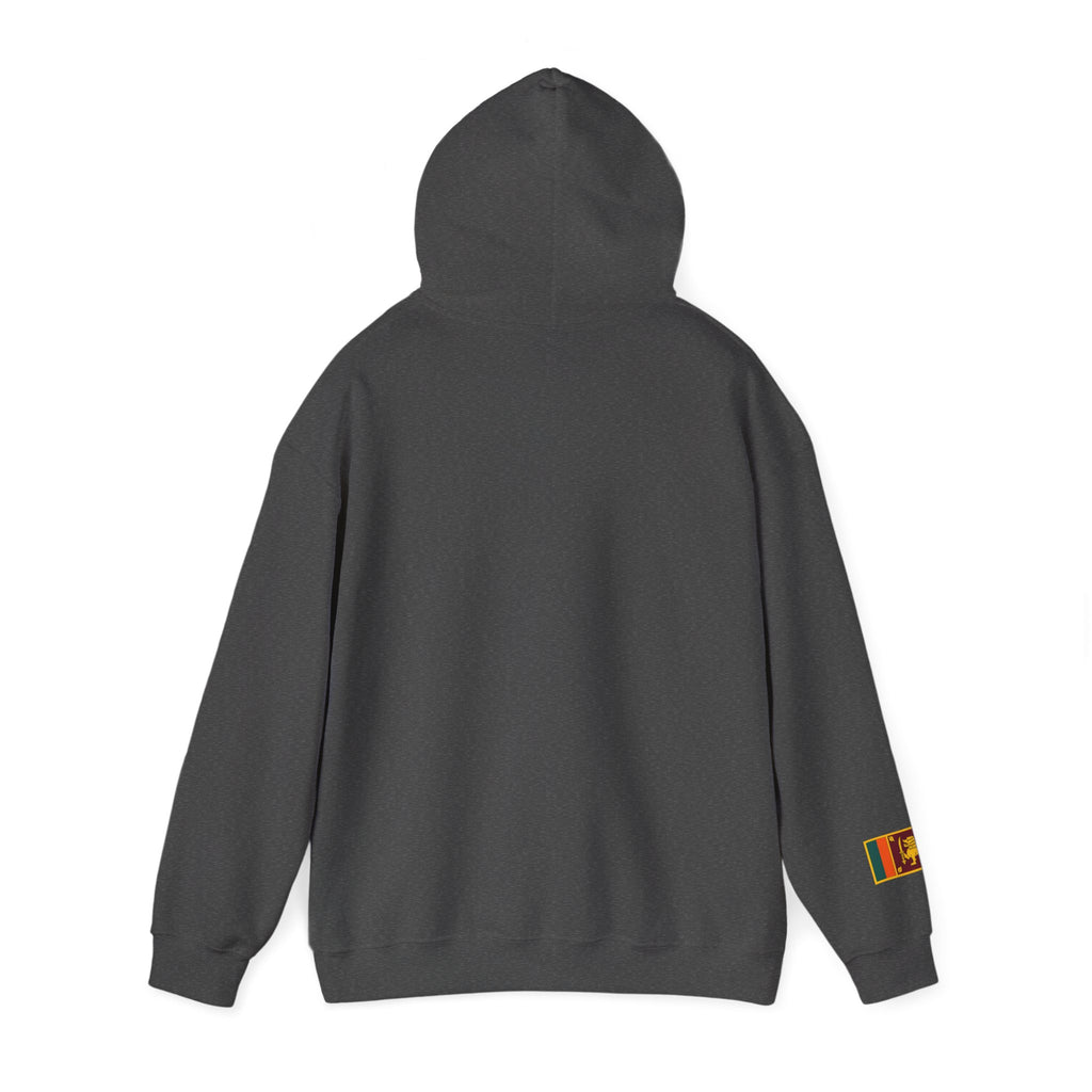 Sri Lanka Elephant Unisex Hoodie Gold Heritage Design