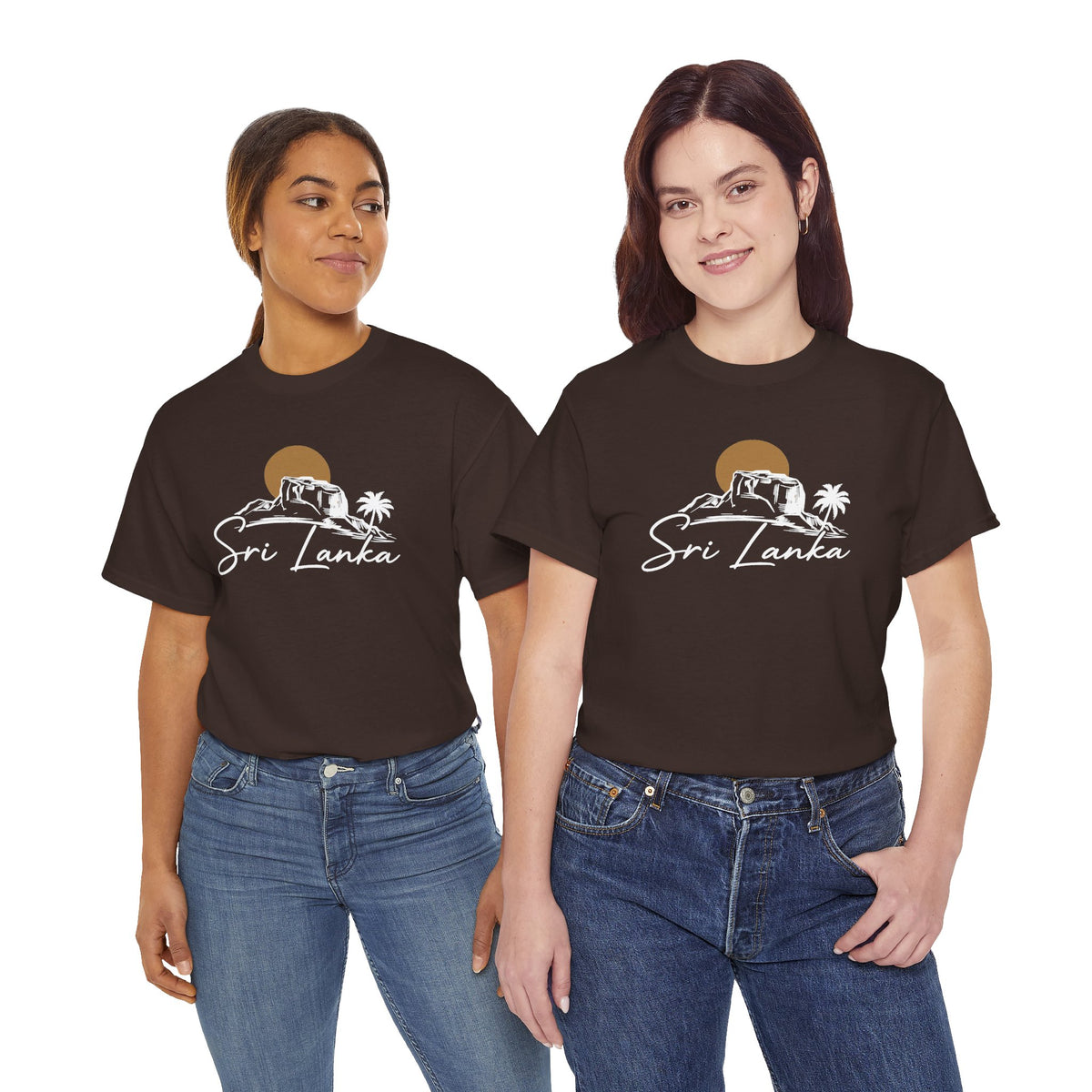 Sri Lanka Unisex T-Shirt  Coastal Travel Souvenir