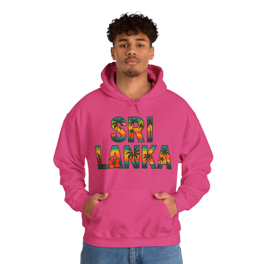 Sri Lanka Tropical Graphic Hoodie | Unisex Heritage Gift