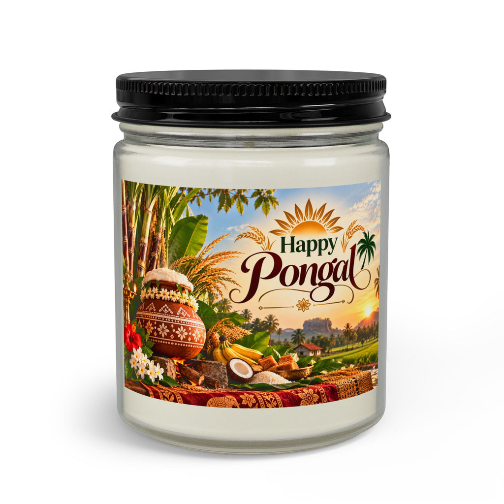 Happy Pongal Candle Set with Wick Trimmer