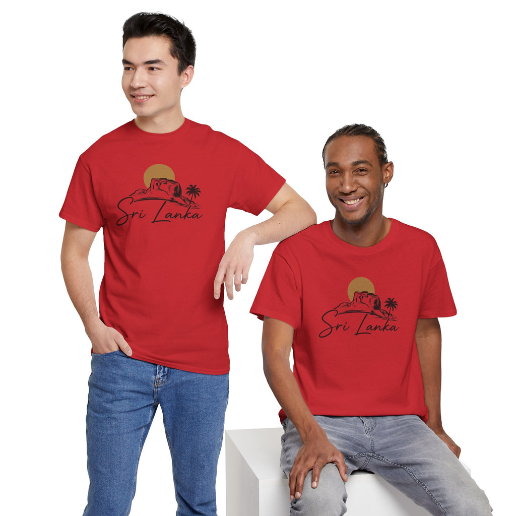 Sri Lanka Unisex T-Shirt  Coastal Travel Souvenir