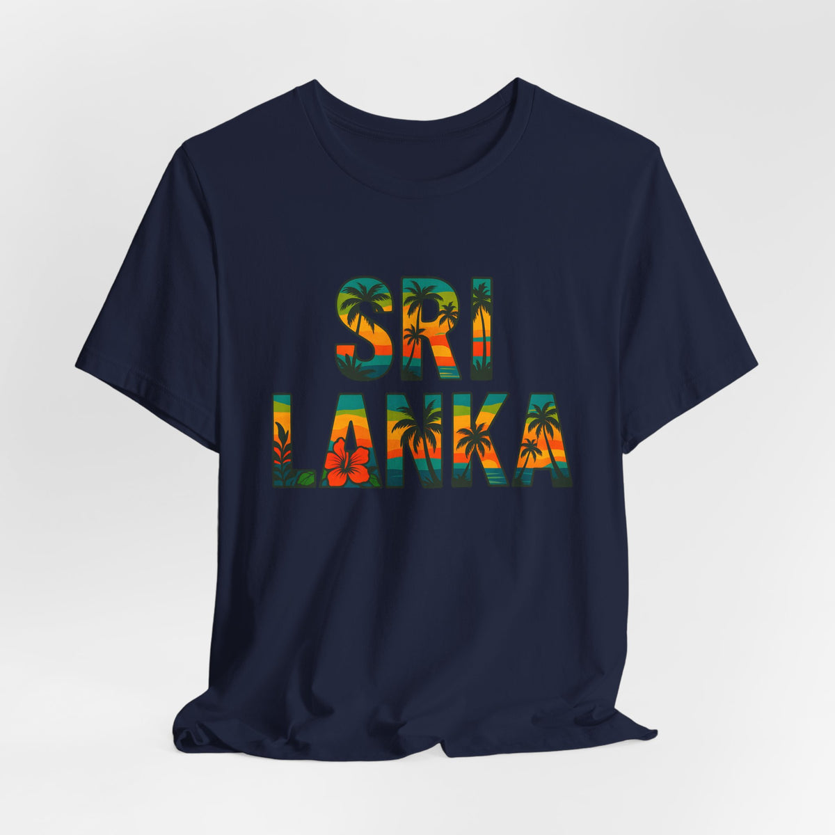Sri Lanka Tropical Graphic T-Shirt | Unisex Heritage Gift