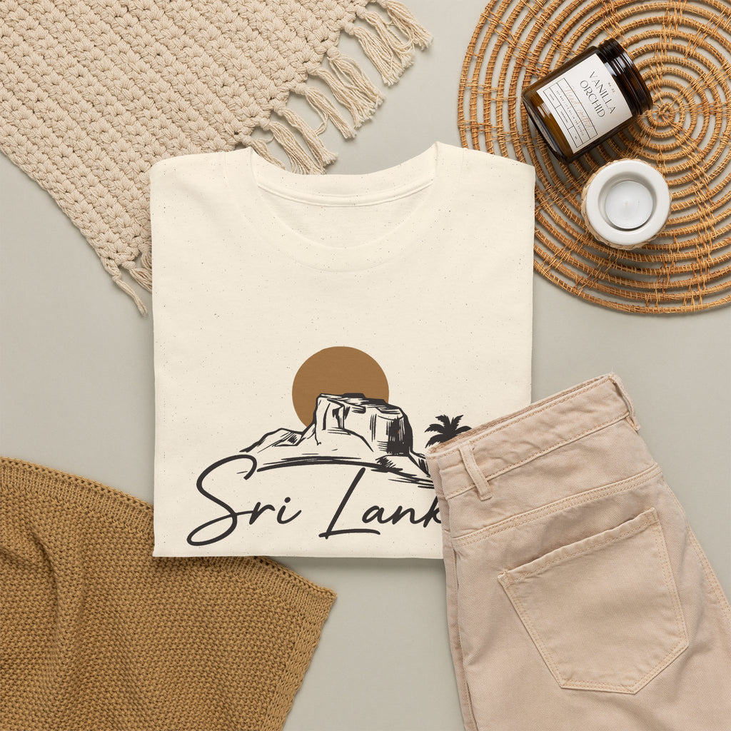 Sri Lanka Unisex T-Shirt  Coastal Travel Souvenir