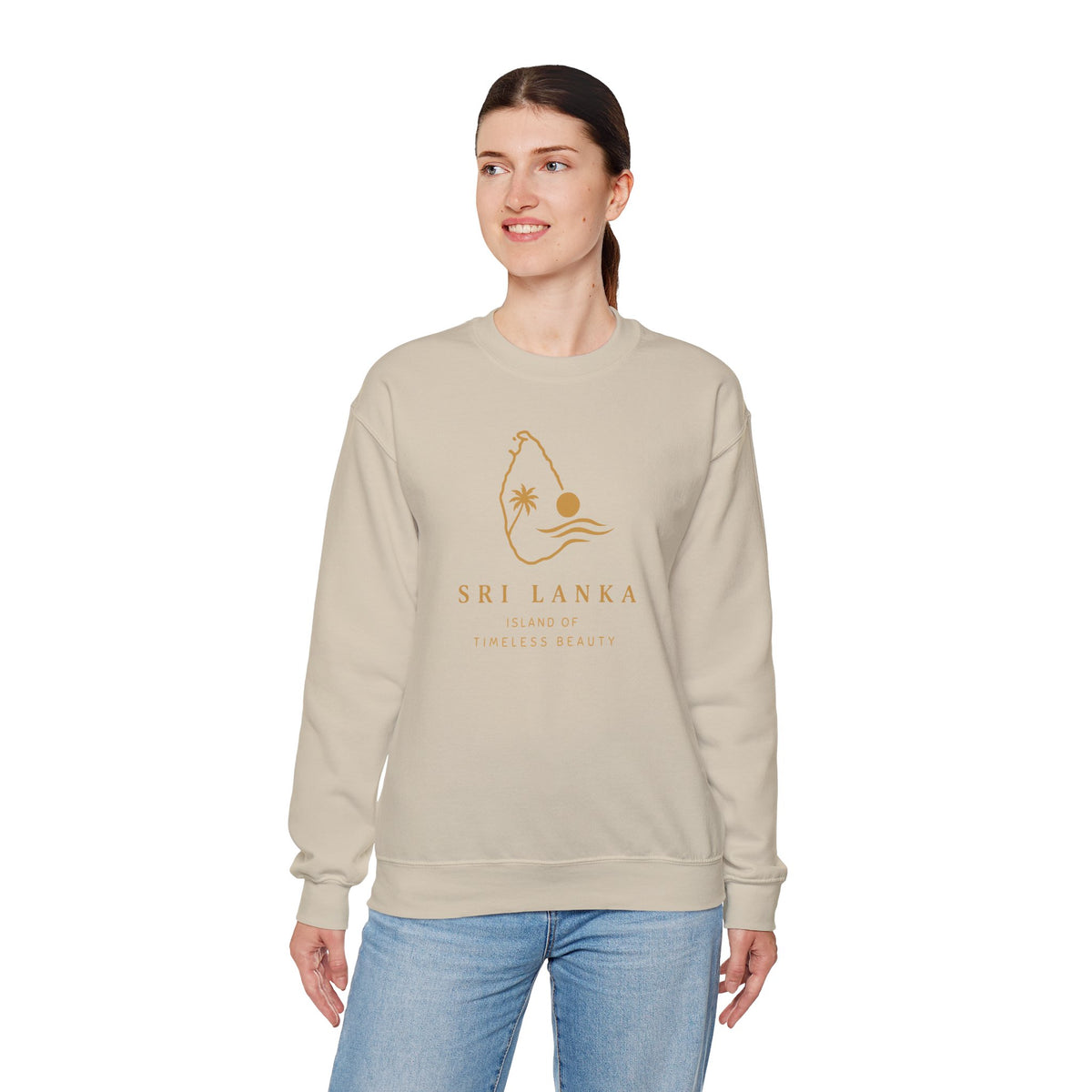 Sri Lanka Sunset Unisex Crewneck Sweatshirt Island Beauty
