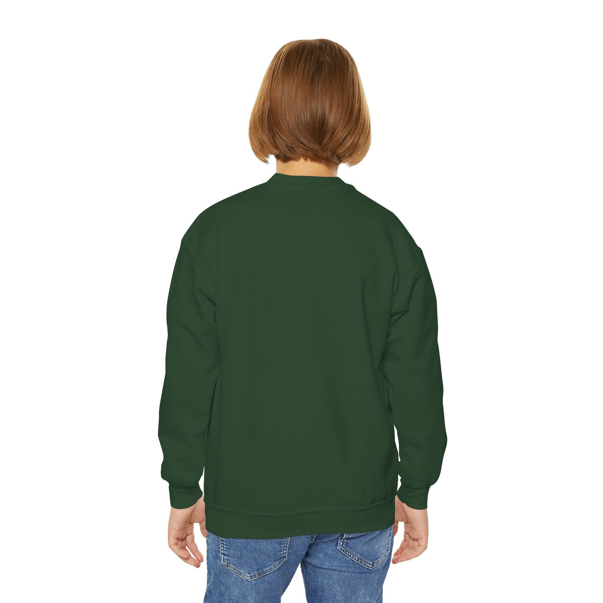 Sri Lankan Elephant Kids’ Sweatshirt | Floral Crewneck