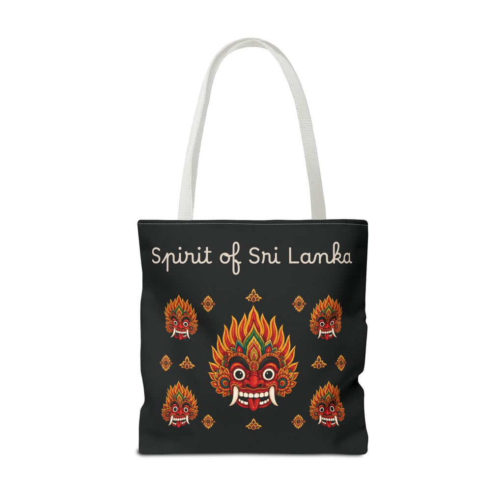 Sri Lankan Gift Tote Bag Spirit of Sri Lanka Raksha Mask Design