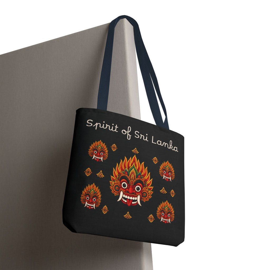 Sri Lankan Gift Tote Bag Spirit of Sri Lanka Raksha Mask Design