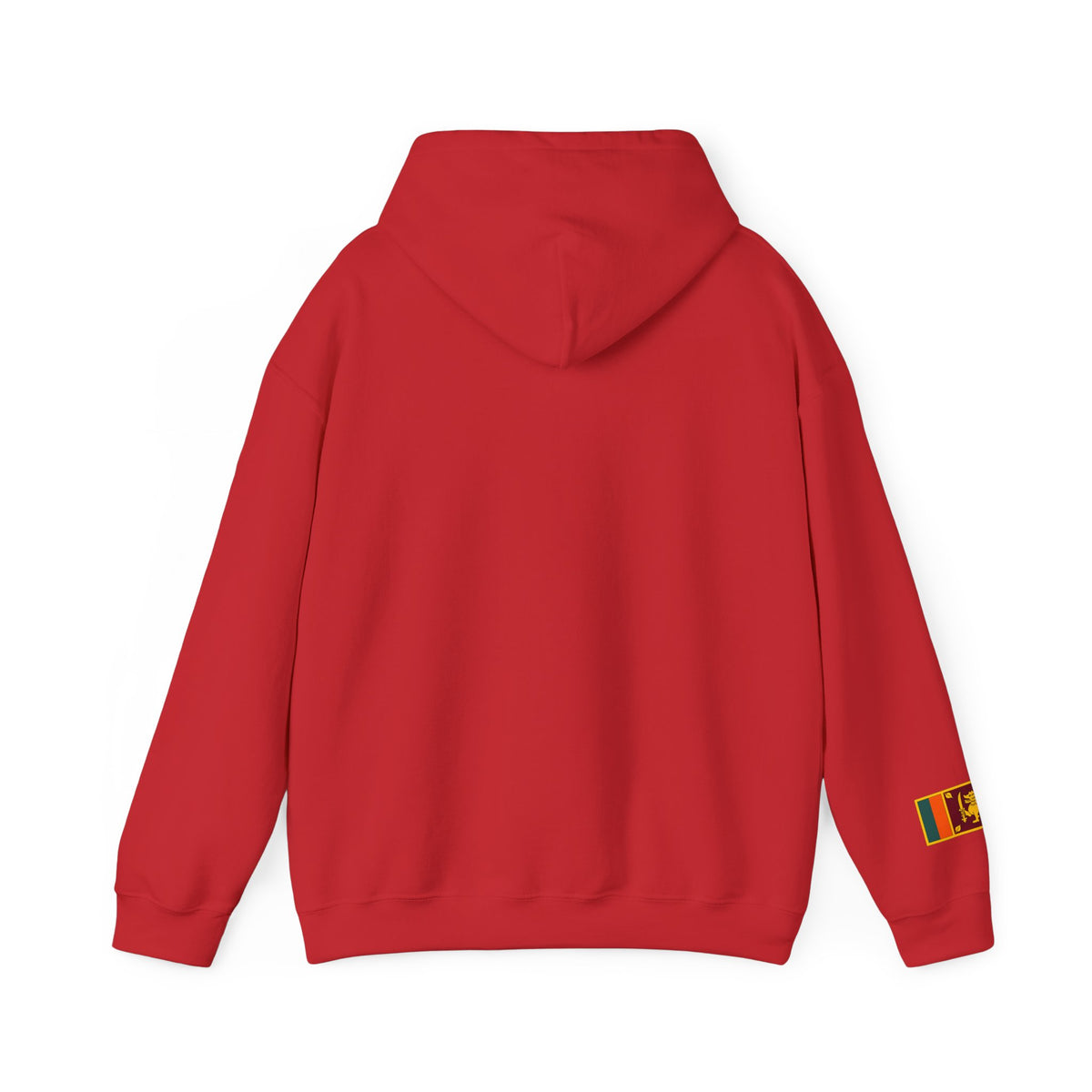 Sri Lanka Elephant Unisex Hoodie Gold Heritage Design