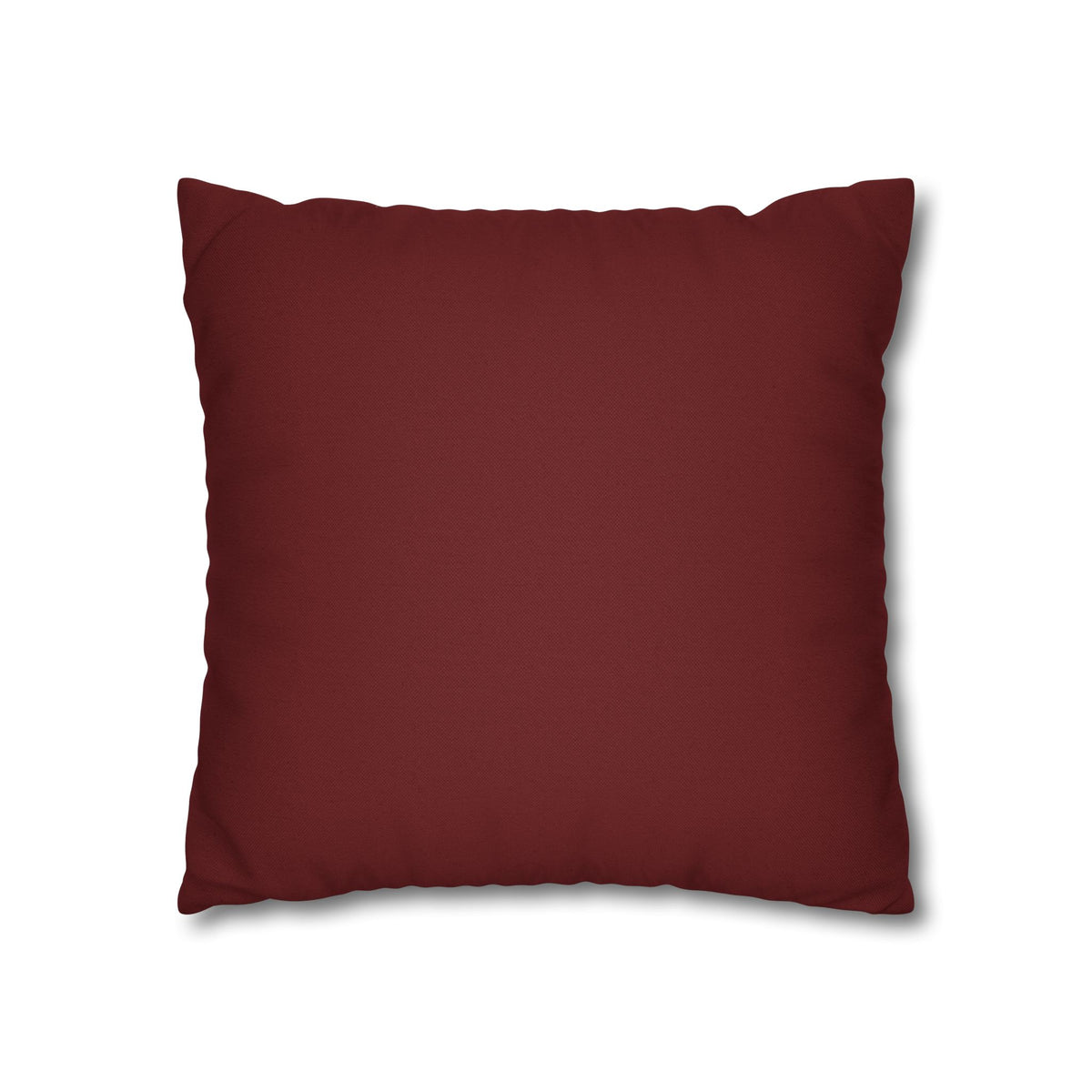 Ayubowan Mask Cushion Cover Maroon Sri Lankan Gift Pillowcase