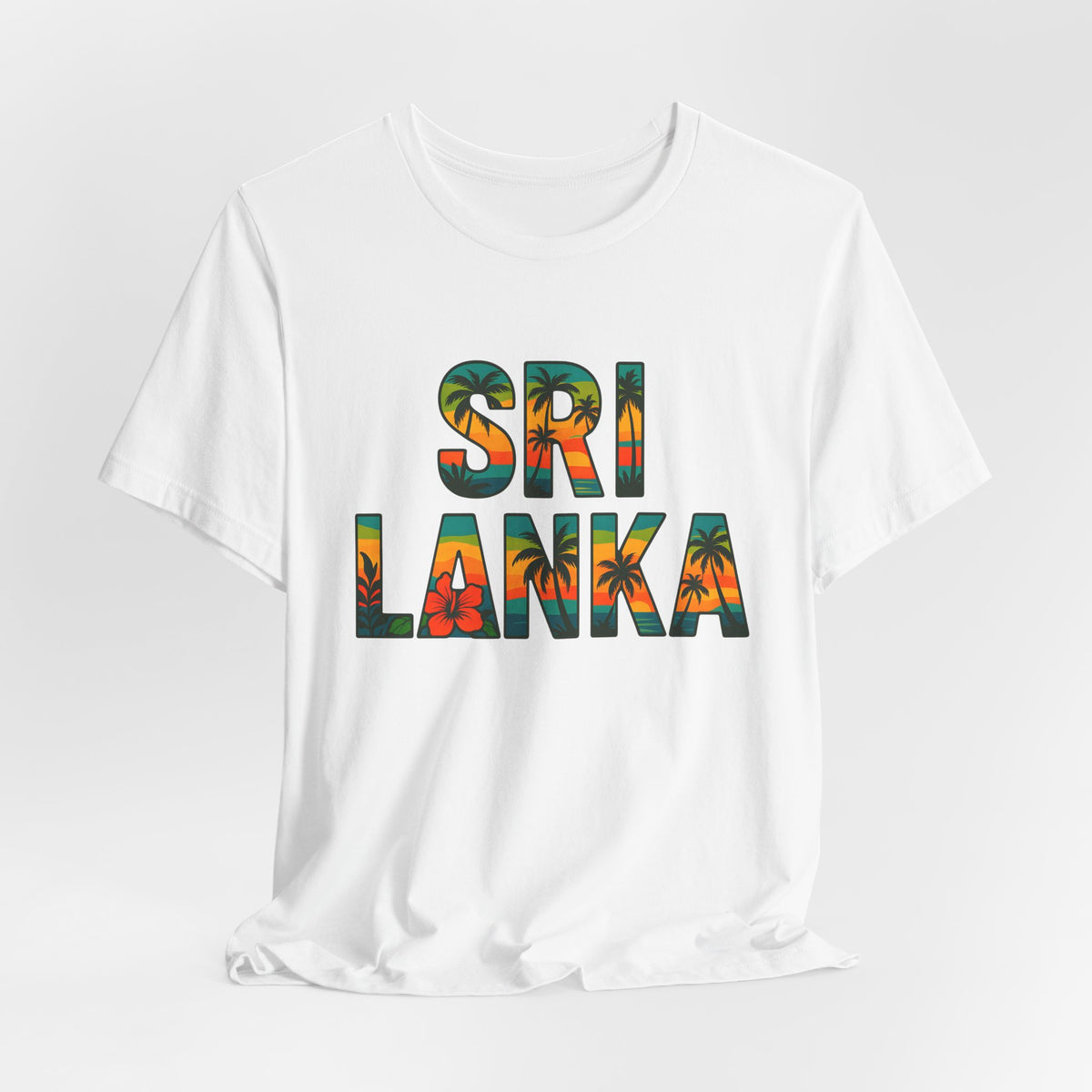 Sri Lanka Tropical Graphic T-Shirt | Unisex Heritage Gift