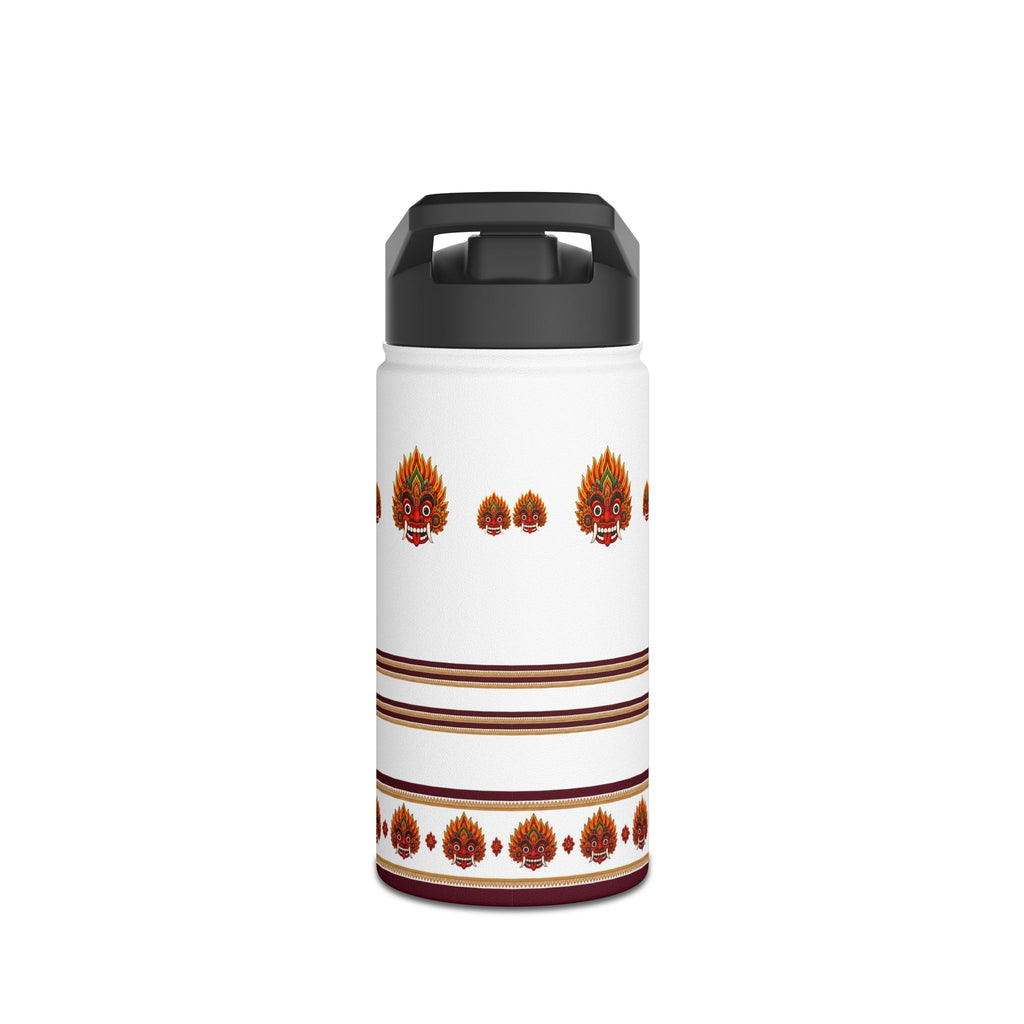Raksha Mask Stainless Steel Water Bottle  Standard Lid