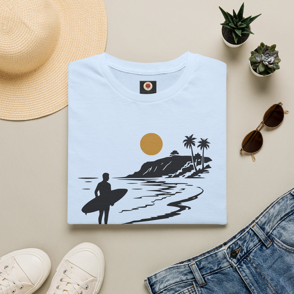 Sri Lanka Surf  Unisex T-Shirt  Surf Explore Repeat Beach Tee