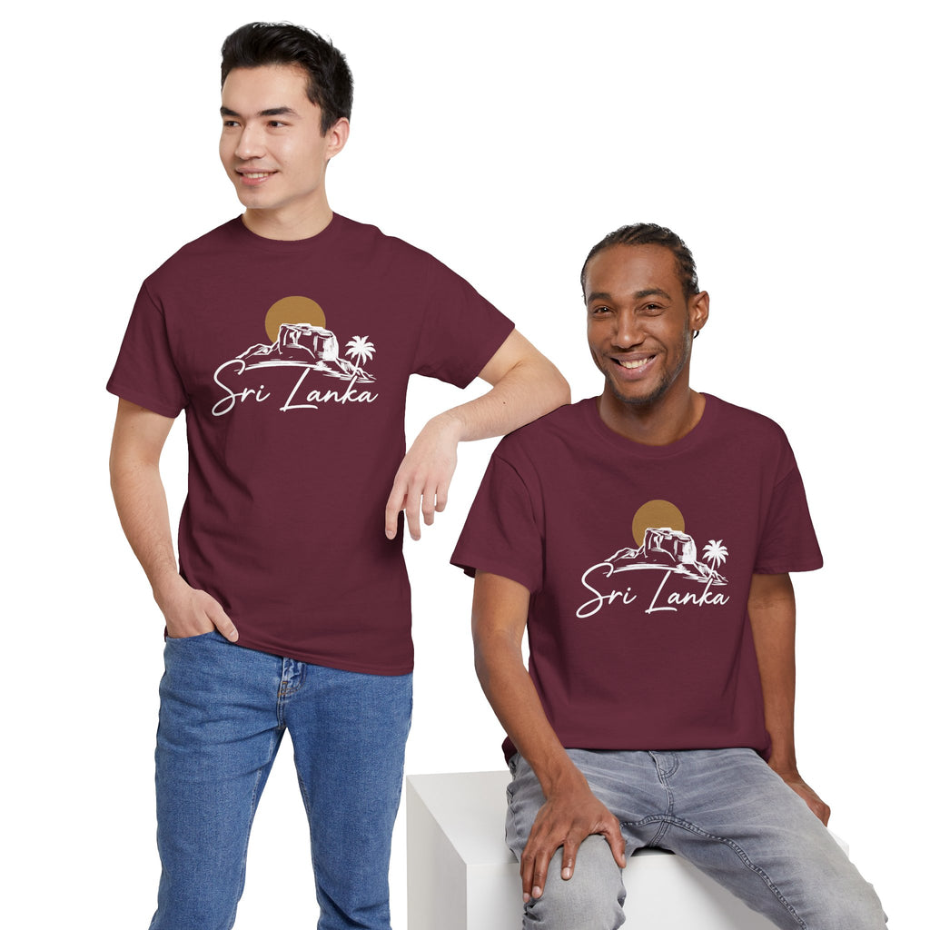 Sri Lanka Unisex T-Shirt  Coastal Travel Souvenir