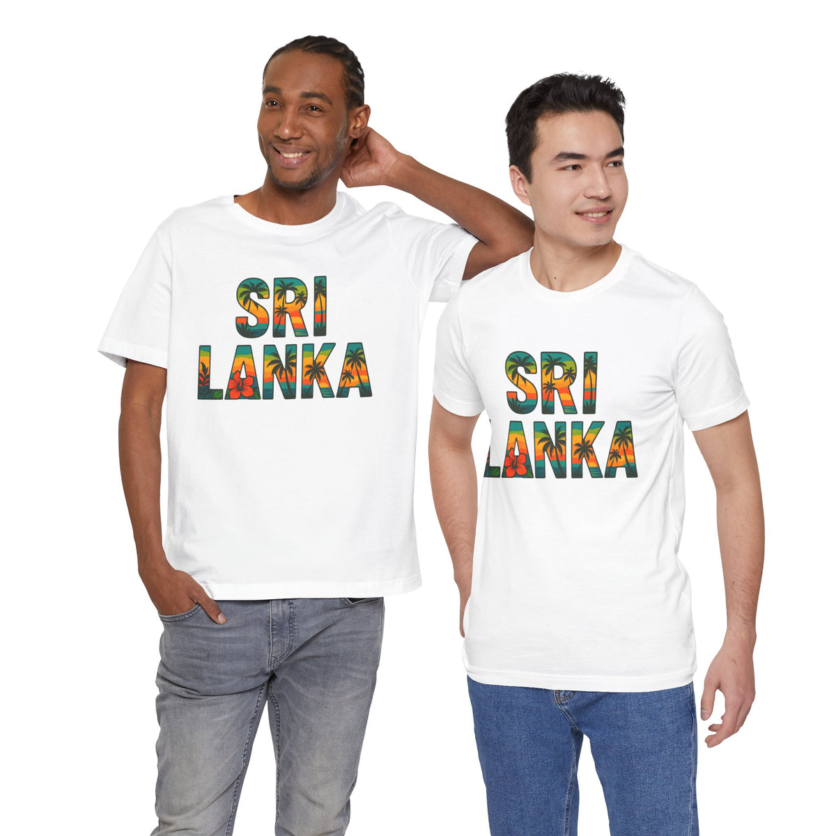 Sri Lanka Tropical Graphic T-Shirt | Unisex Heritage Gift