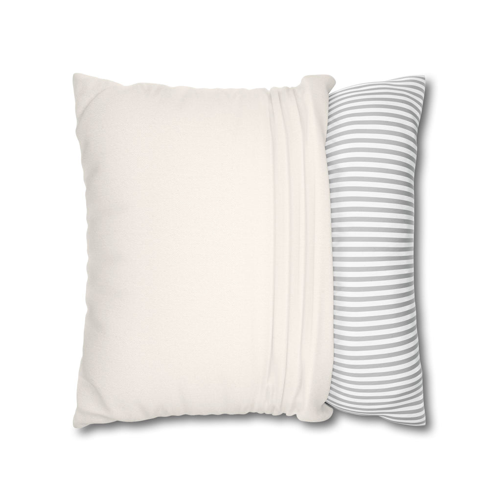 Ayubowan Lotus Cushion Cover | Sri Lankan Sinhala Art