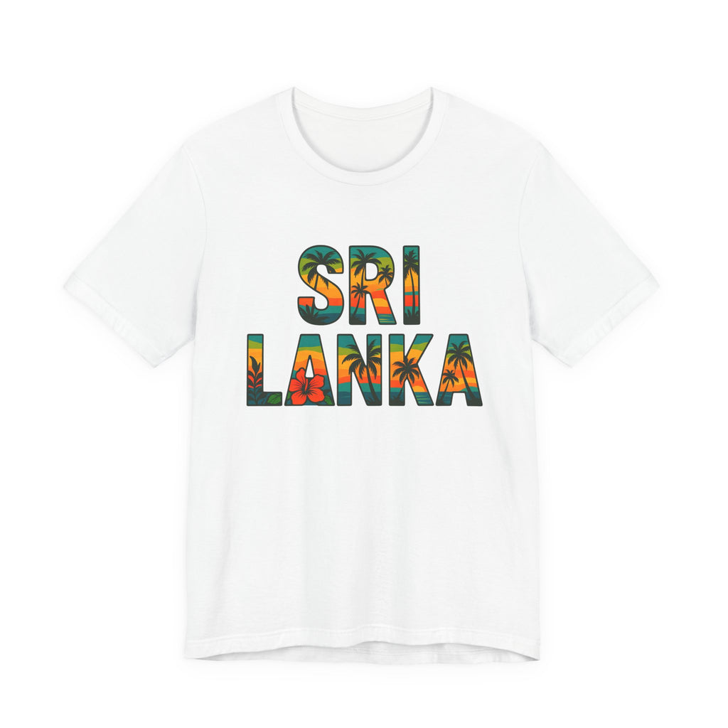 Sri Lanka Tropical Graphic T-Shirt | Unisex Heritage Gift