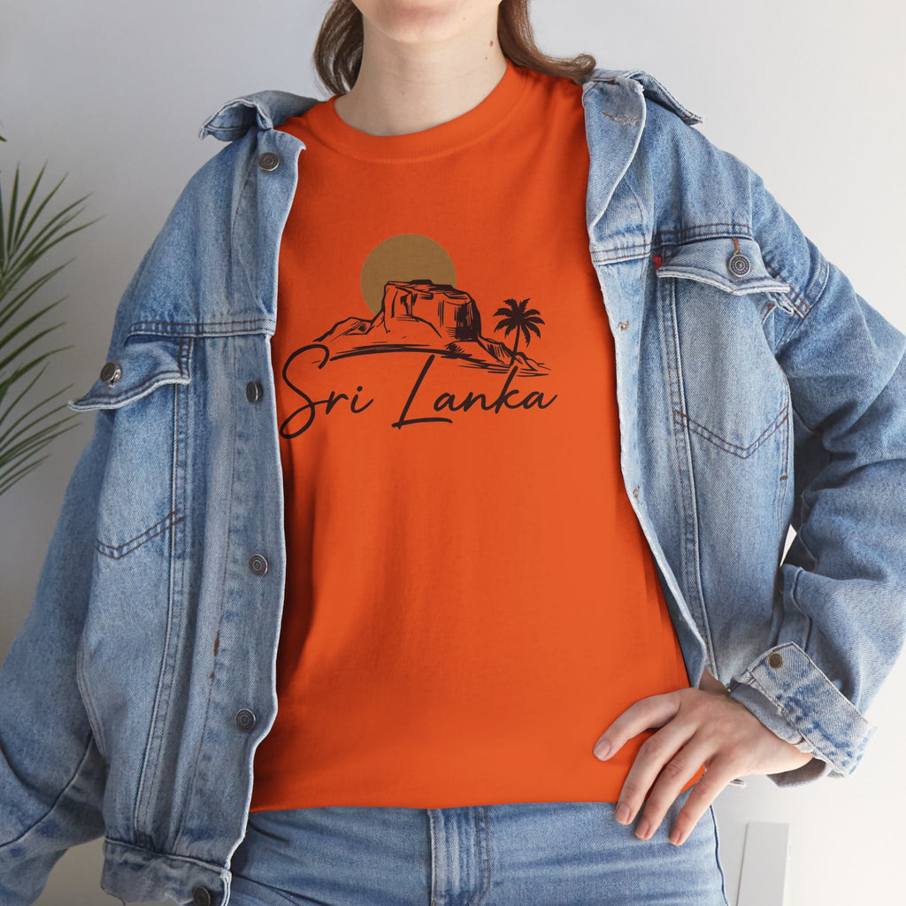 Sri Lanka Unisex T-Shirt  Coastal Travel Souvenir