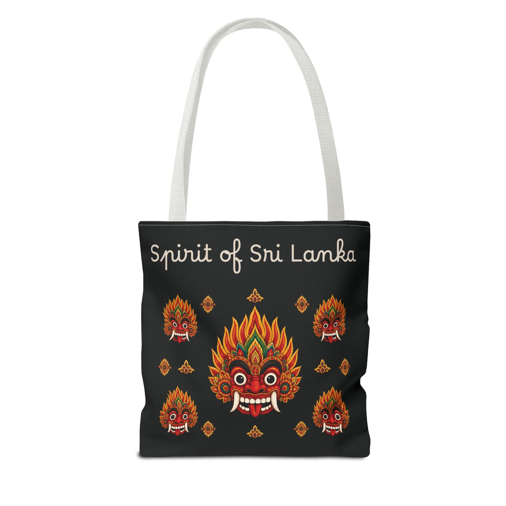 Sri Lankan Gift Tote Bag Spirit of Sri Lanka Raksha Mask Design