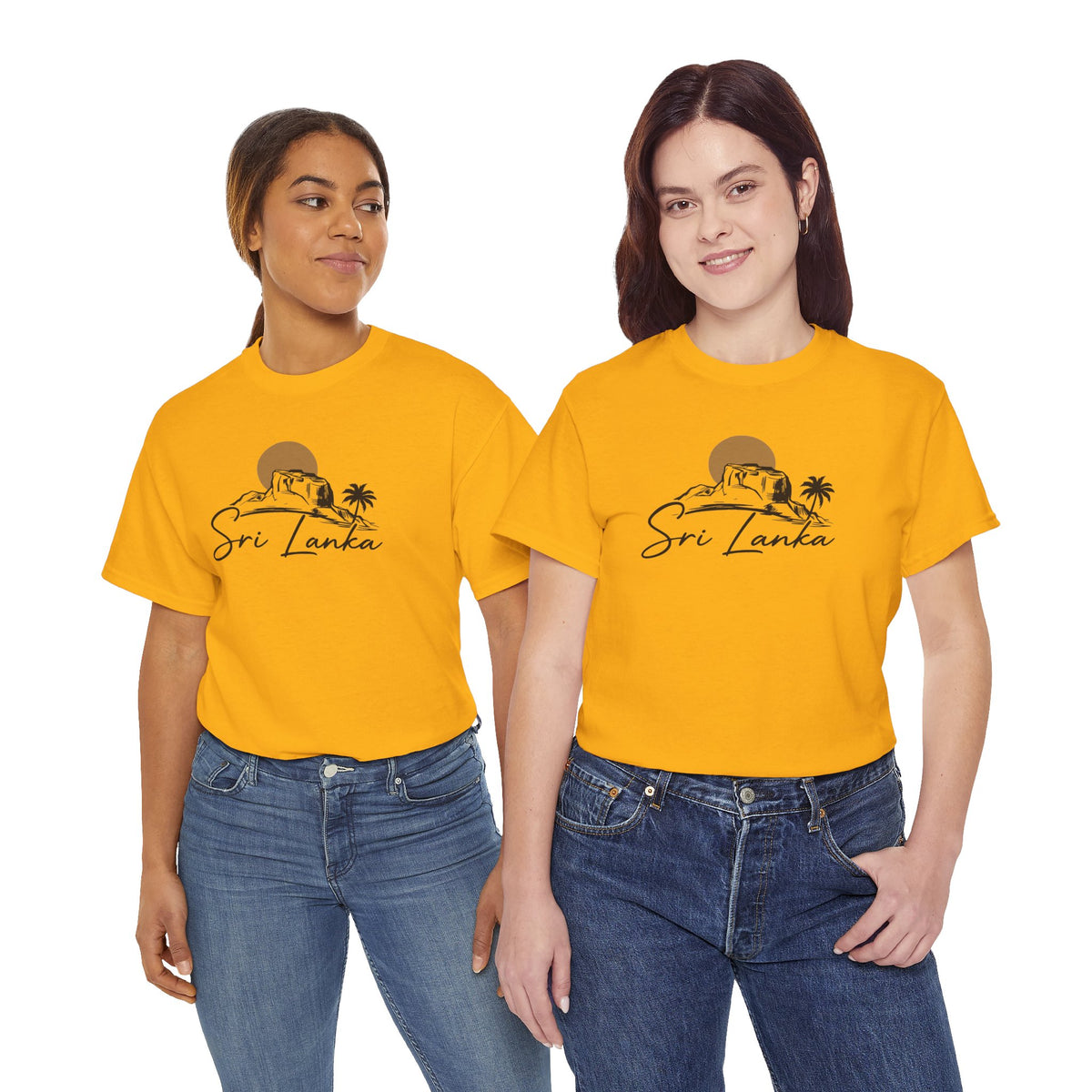 Sri Lanka Unisex T-Shirt  Coastal Travel Souvenir