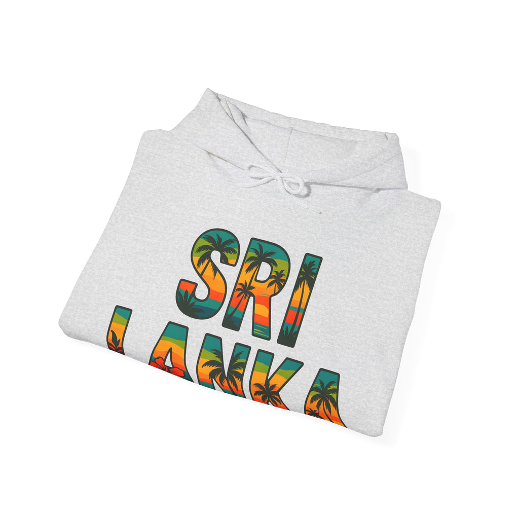 Sri Lanka Tropical Graphic Hoodie | Unisex Heritage Gift