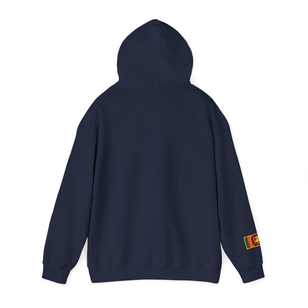 Sri Lanka Elephant Unisex Hoodie Gold Heritage Design