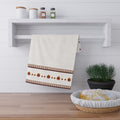 Raksha Mask Border Tea Towel Sri Lankan Devil Dance Face Cream Heritage Kitchen Dish Towel