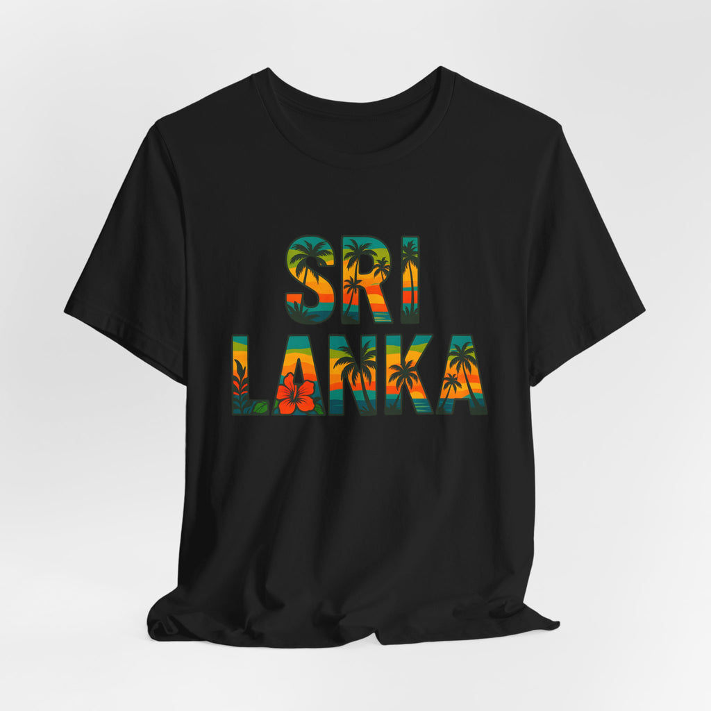 Sri Lanka Tropical Graphic T-Shirt | Unisex Heritage Gift
