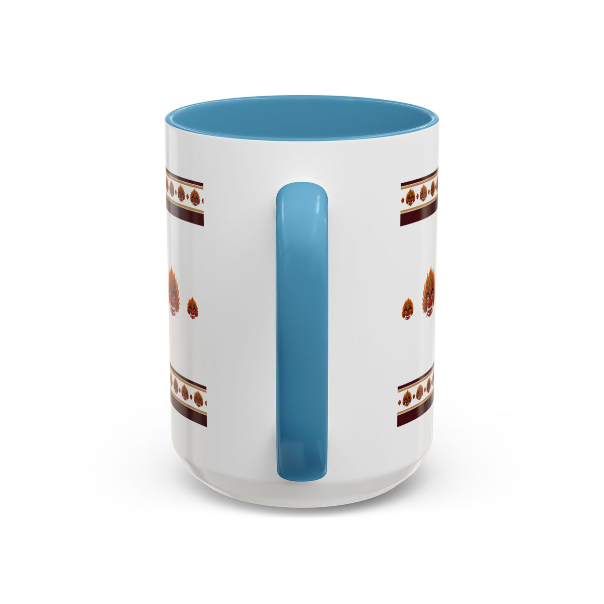Raksha Mask Accent Coffee Mug Sri Lankan Design