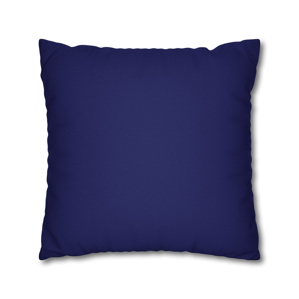 Kandyan Heritage Cushion Cover – Navy & Gold Floral Pillowcase