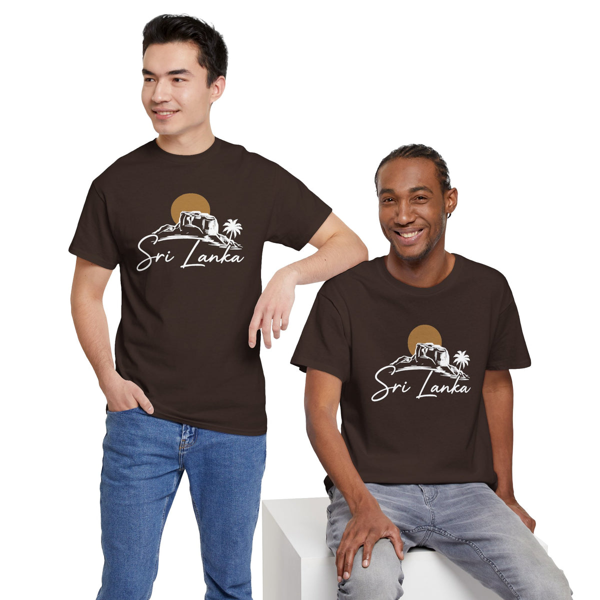 Sri Lanka Unisex T-Shirt  Coastal Travel Souvenir