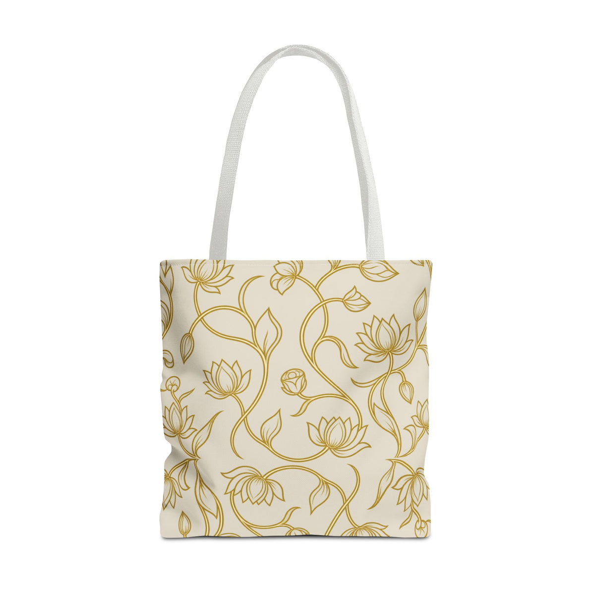 Ceylon Lotus Tote Bag Sri Lankan Temple Flower Canvas Shopper