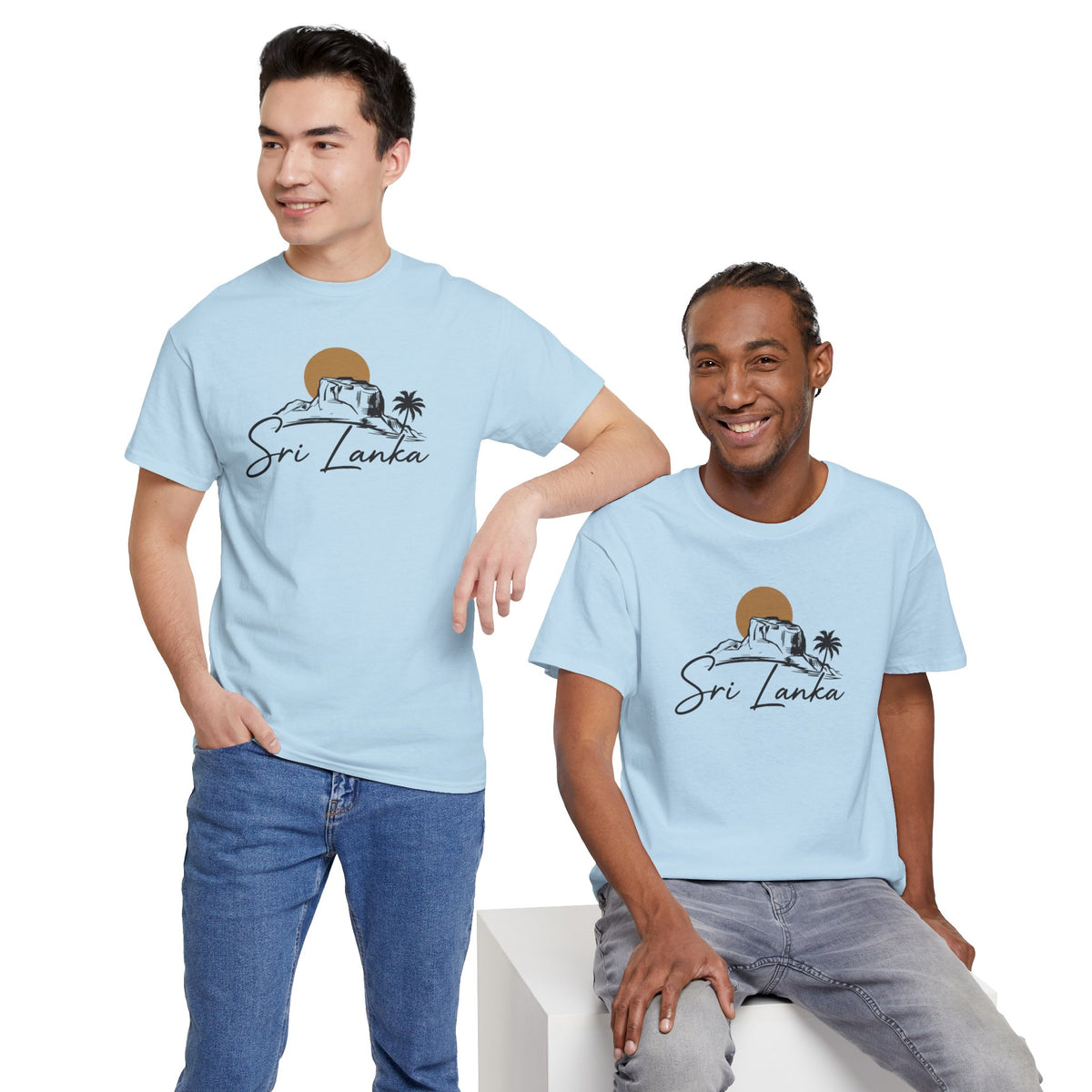 Sri Lanka Unisex T-Shirt  Coastal Travel Souvenir