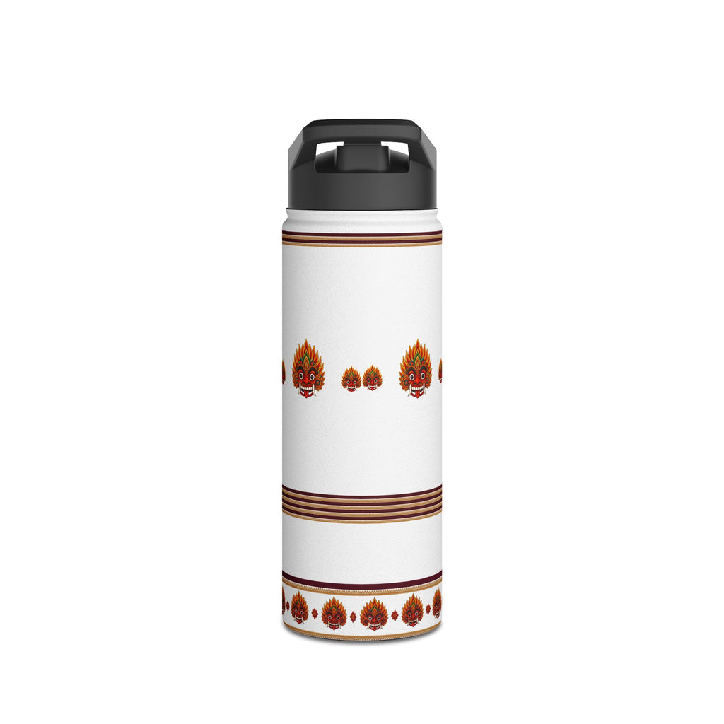 Raksha Mask Stainless Steel Water Bottle  Standard Lid