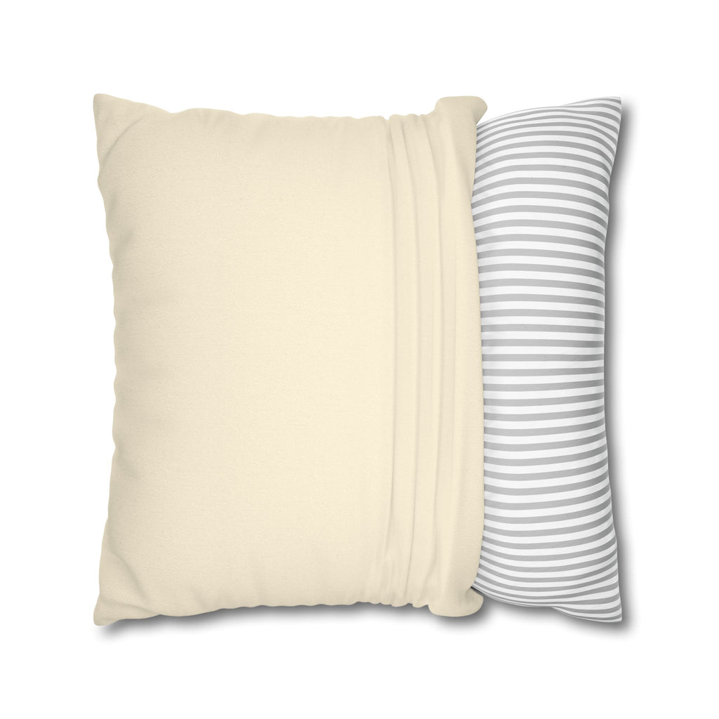 Lotus & Lantern Cushion Cover – Sri Lankan Gift Pillowcase