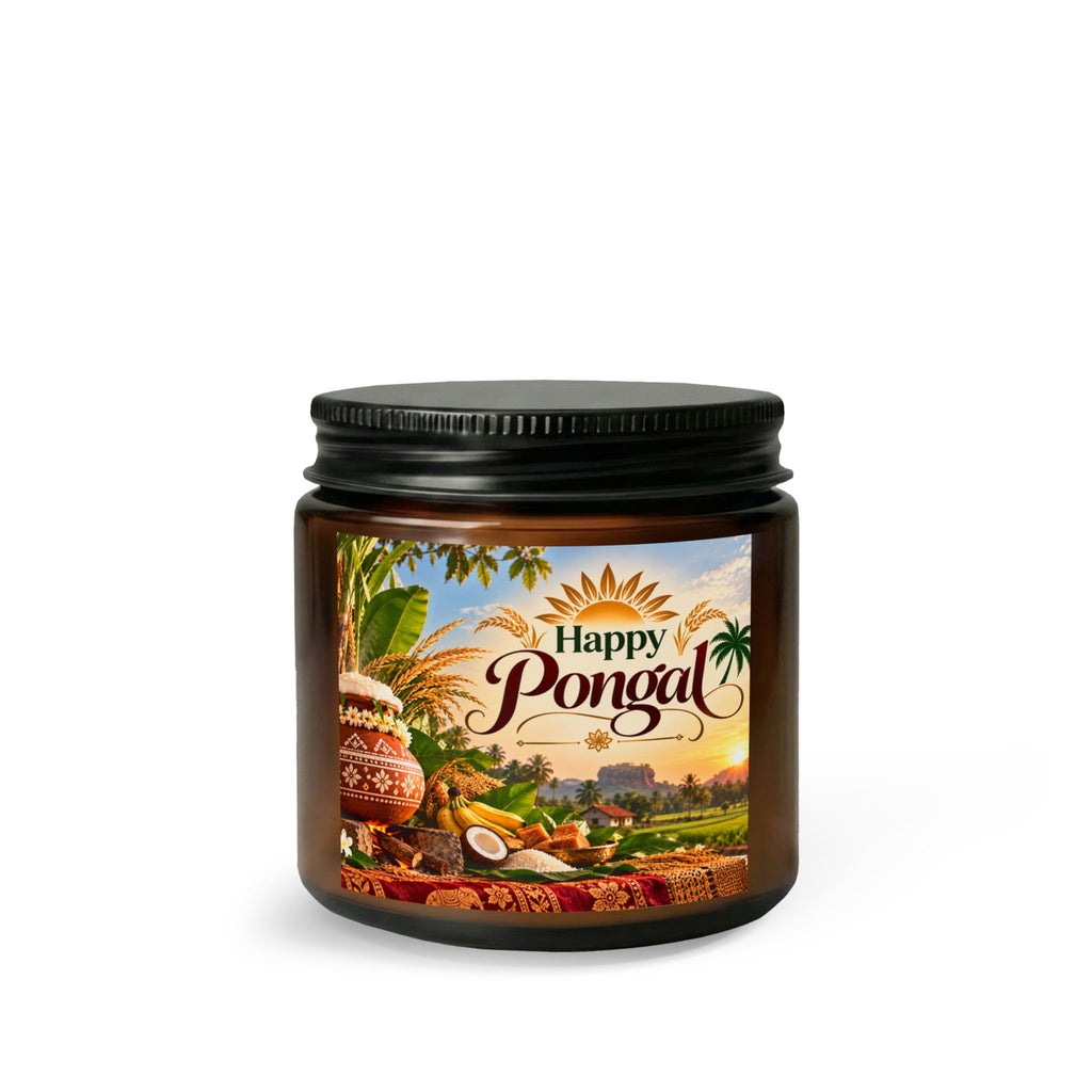 Happy Pongal Candle Set with Wick Trimmer