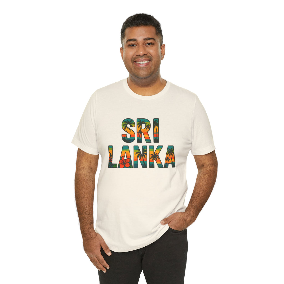 Sri Lanka Tropical Graphic T-Shirt | Unisex Heritage Gift