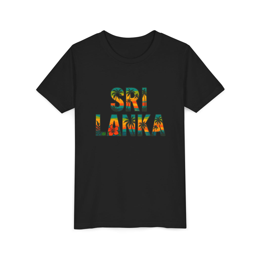 Sri Lanka Tropical Youth T-Shirt | Kids’ Heritage Gift