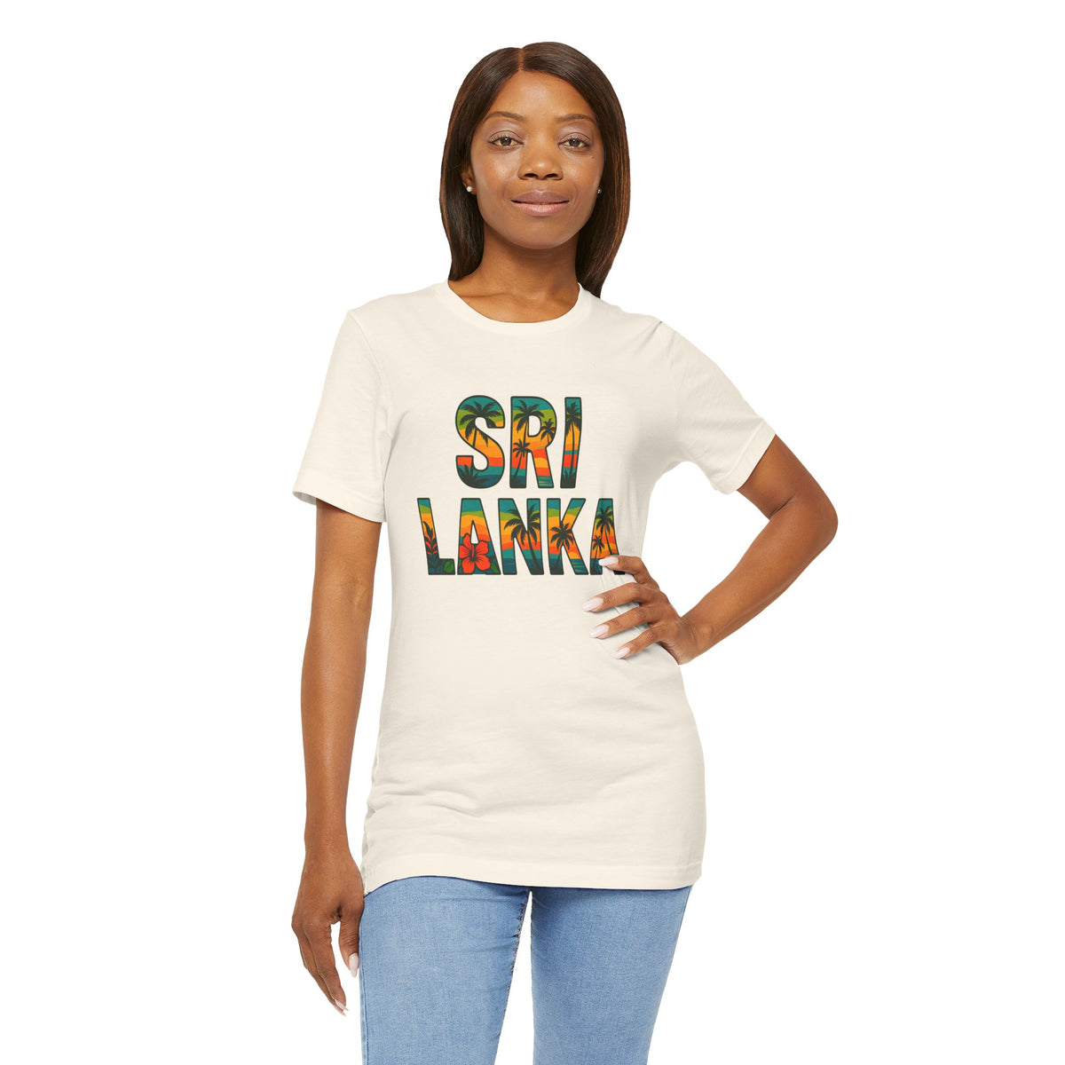 Sri Lanka Tropical Graphic T-Shirt | Unisex Heritage Gift