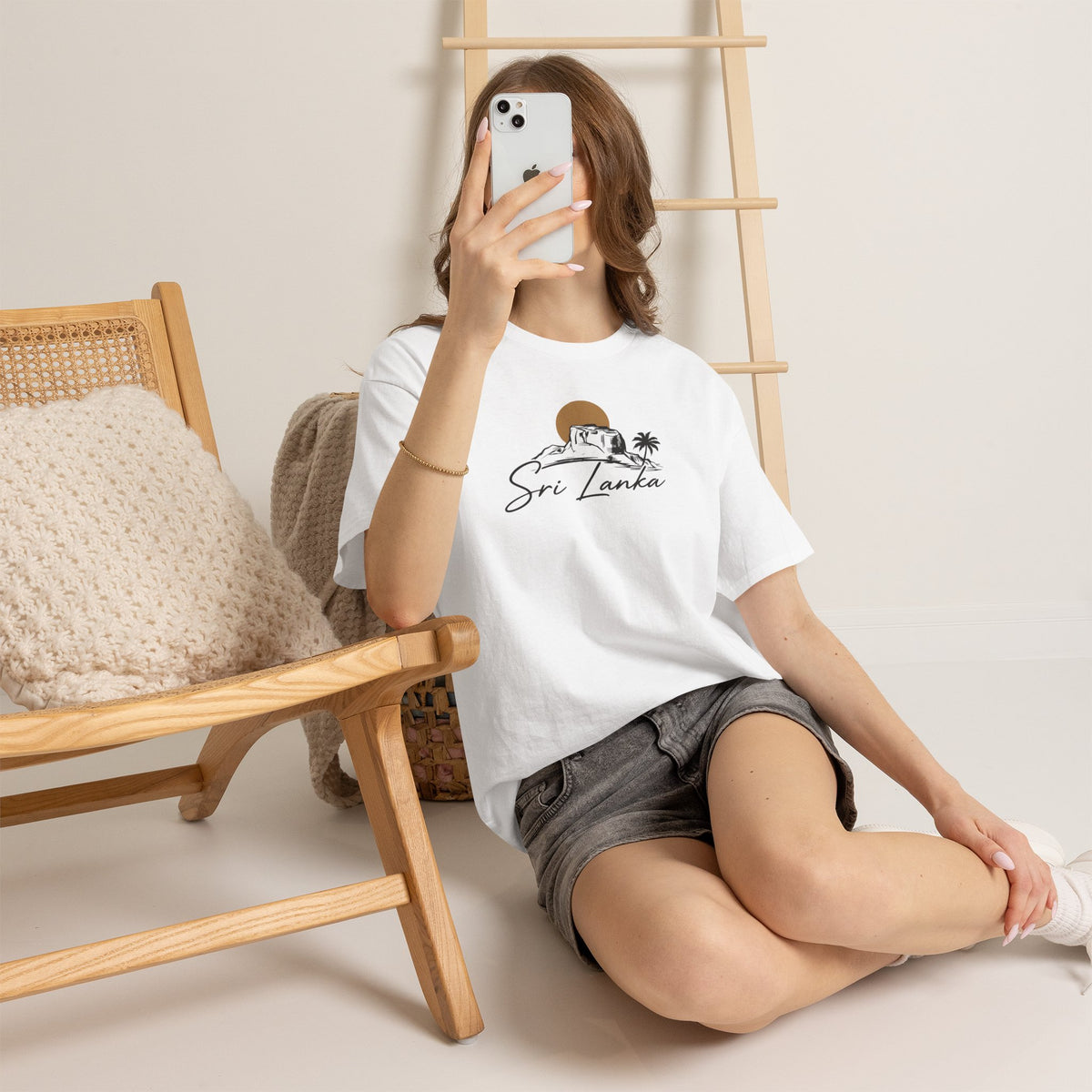 Sri Lanka Unisex T-Shirt  Coastal Travel Souvenir