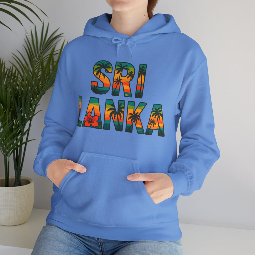 Sri Lanka Tropical Graphic Hoodie | Unisex Heritage Gift