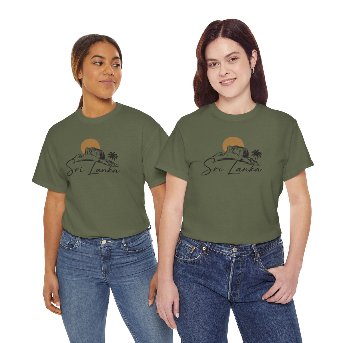 Sri Lanka Unisex T-Shirt  Coastal Travel Souvenir