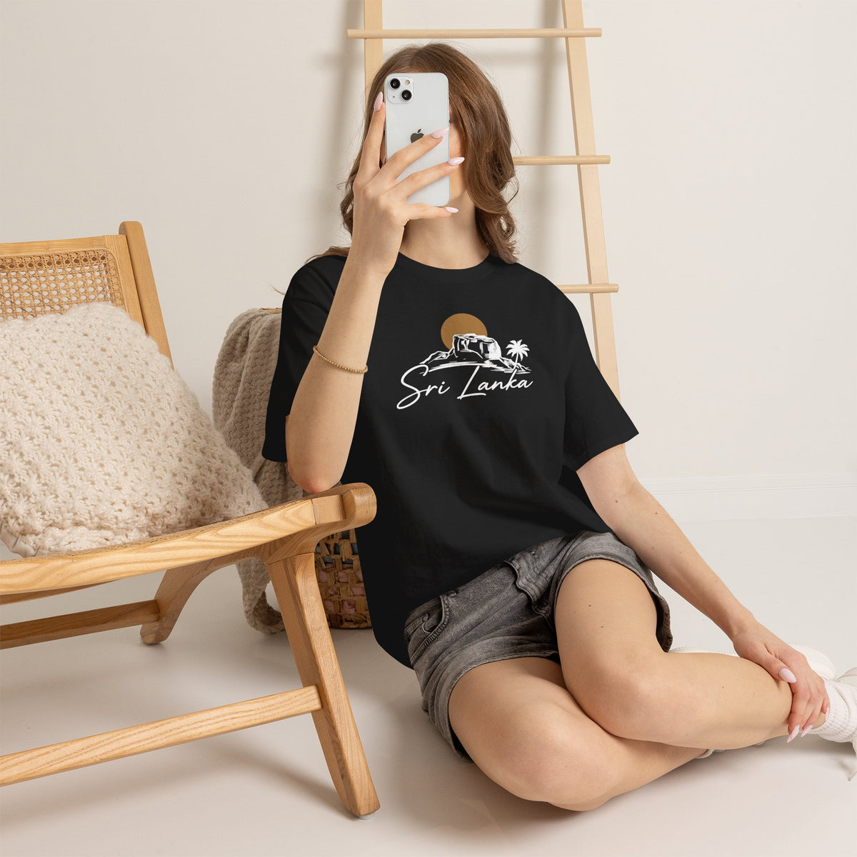 Sri Lanka Unisex T-Shirt  Coastal Travel Souvenir